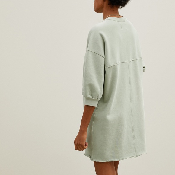 Everlane Track Sweater Dress Laurel sage - Picture 4 of 9